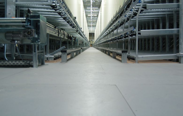 ResinDek Panels used on a Mezzanine for a Pharmaceutical DC