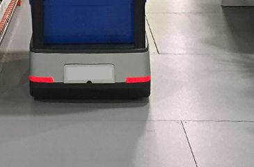 Warehouse robots and why flooring is important.